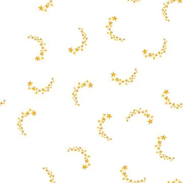 Pattern universe magic star arch cartoon vector Stock Illustration