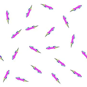 Pattern urban graffiti arrow cartoon vector Illustrazione stock