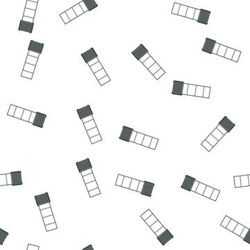 Pattern urban indoor vertical garden cartoon vector Stock Illustration