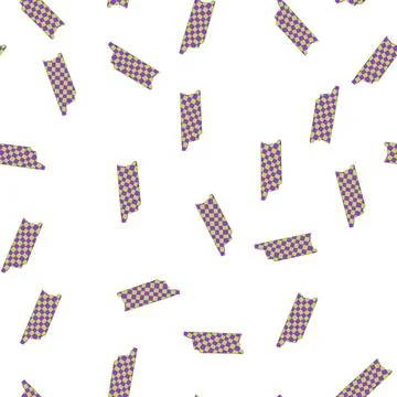 Pattern utility duct tape y2k style cartoon vector Stock Illustration