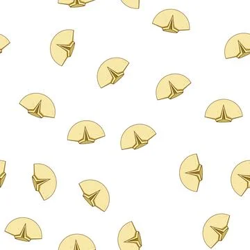 Pattern v shirt necklines cartoon vector Stock Illustration
