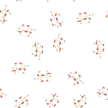 Pattern vanilla cookie crumb cartoon vector Stock Illustration