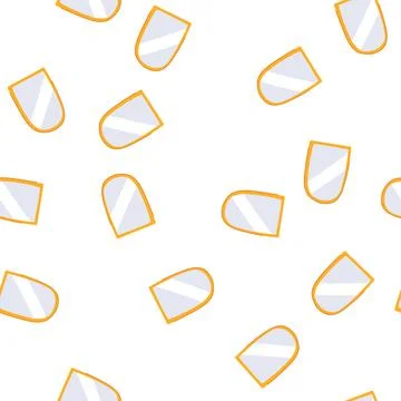 Pattern vanity wall mirror cartoon vector Illustrazione stock