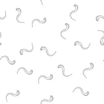 Pattern vapor plane smoke trail cartoon vector イラスト素材
