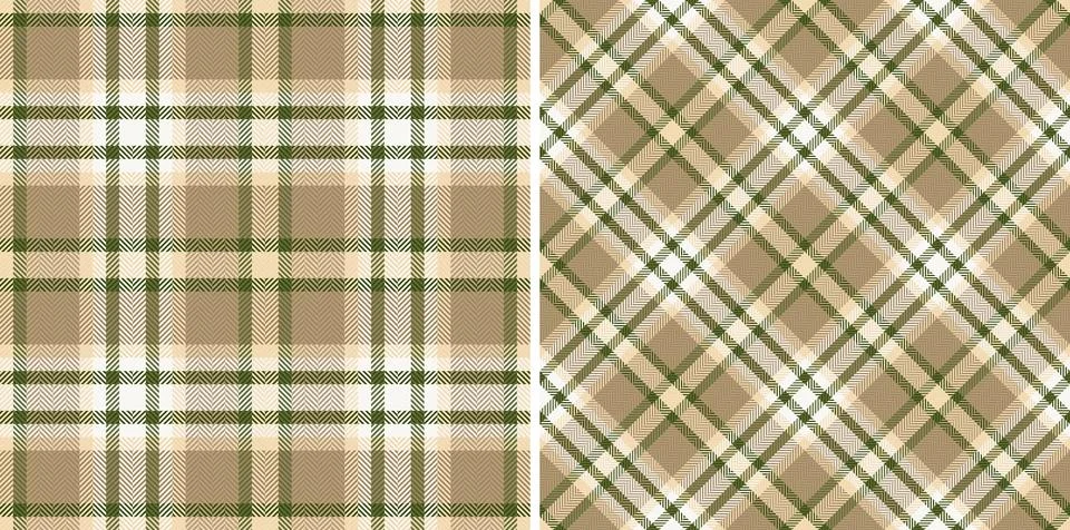 Pattern vector background of plaid check texture with a seamless fabric tar.. Stock Illustration