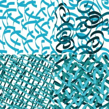 Pattern Vector Seamless Abstract Background Illustrazione stock