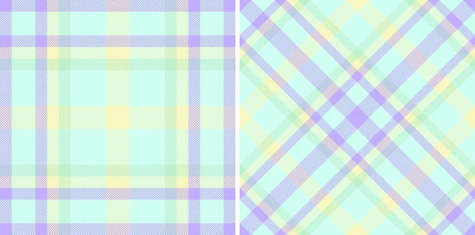 Pattern vector textile of background texture check with a seamless plaid fa.. Stock Illustration