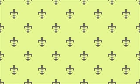 Pattern vector on vip stencil. Lilly rococo of style rich. Effect print and.. Stock Illustration