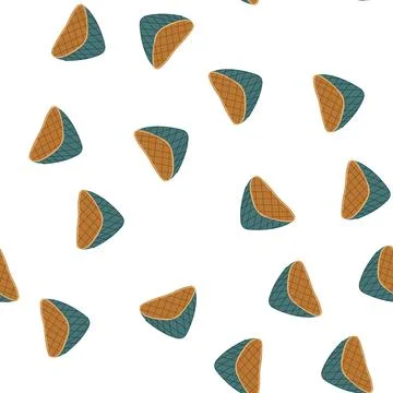Pattern vegetables bamboo steamer basket cartoon vector イラスト素材