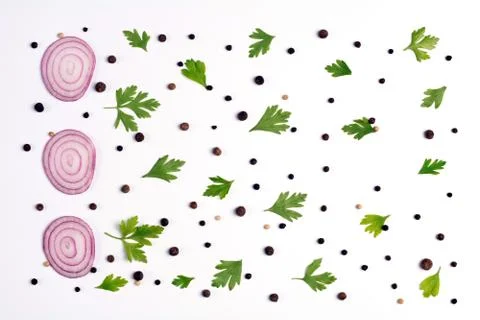 Pattern of vegetables. Food background.  Stock Photos