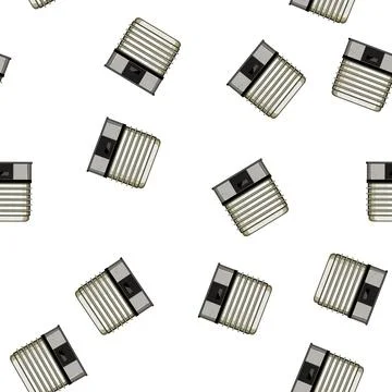 Pattern vegetarian vegetable dryer cartoon vector Stock Illustration