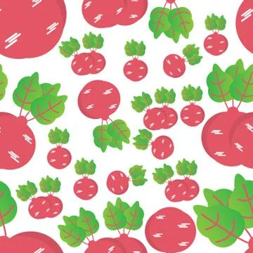 Pattern vegtable Shallot vektor design Illustrazione stock
