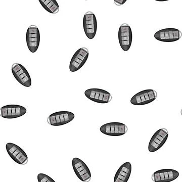 Pattern vehicle car key cartoon vector Stock Illustration