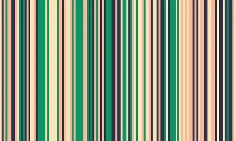 Pattern of vertical stripes, colorful thin and thick lines. Irregular strip.. Illustrazione stock