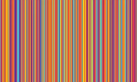 Pattern of vertical stripes, colorful thin and thick lines. Irregular strip.. 스톡 일러스트