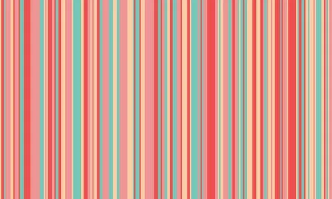 Pattern of vertical stripes, colorful thin and thick lines. Irregular strip.. Illustrazione stock