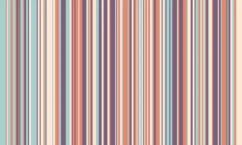 Pattern of vertical stripes, colorful thin and thick lines. Irregular strip.. Stock Illustration