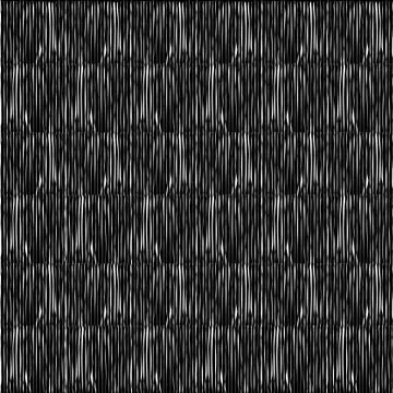 Pattern with vertical white lines on black background Illustrazione stock