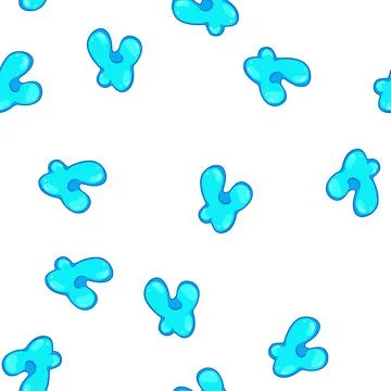 Pattern vibrant colorful liquid shapes cartoon vector Stock Illustration
