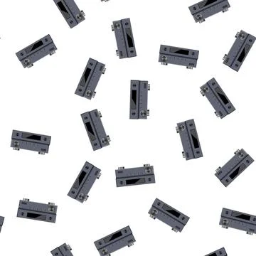 Pattern video av receiver cartoon vector 库存插图