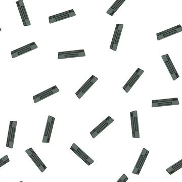 Pattern video dvd player cartoon vector Stock Illustration