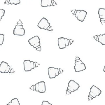 Pattern view honey jar cartoon vector Stockillustratie