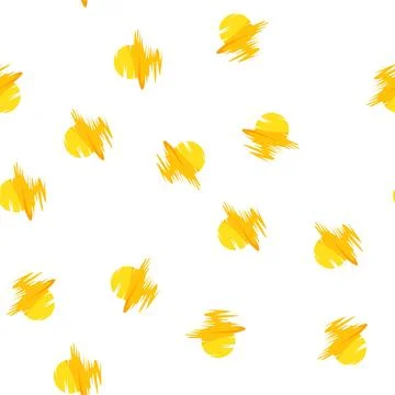 Pattern view sunset cartoon vector イラスト素材