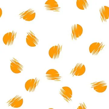 Pattern view sunset cartoon vector Illustrazione stock