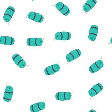 Pattern view travel blanket cartoon vector 스톡 일러스트