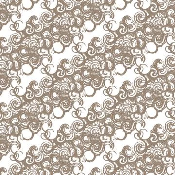 Pattern vine diagonal Stock Illustration