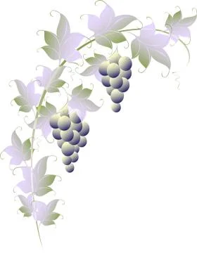 Pattern of vines for page decoration. EPS10 vector illustration Stock Illustration
