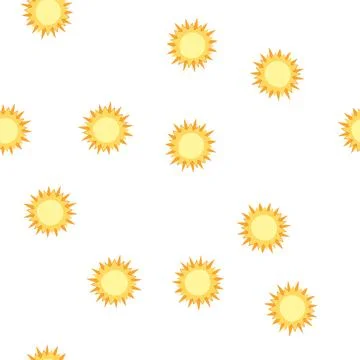 Pattern vintage boho sun cartoon vector Illustrazione stock