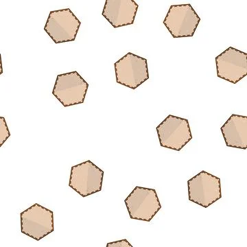 Pattern vintage leather patch cartoon vector Stock Illustration