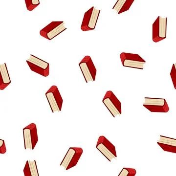 Pattern vintage old book cartoon vector 스톡 일러스트