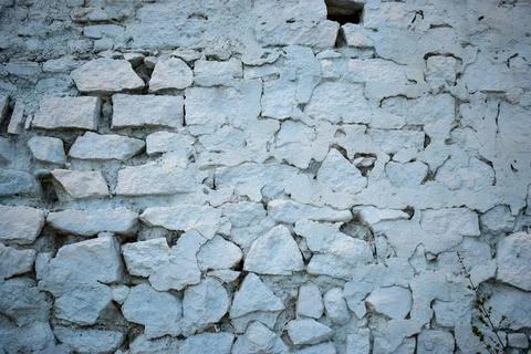 Pattern of Vintage Old Stone Wall Texture Dirty Old Texture Stock Photograph Stockfoto's
