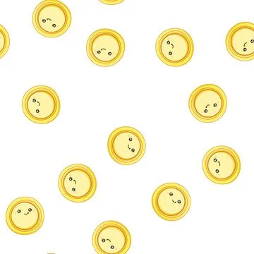 Pattern vintage sun character cartoon vector Illustrazione stock