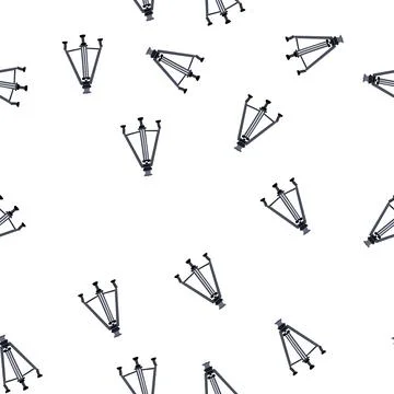 Pattern vintage tripod camera cartoon vector 스톡 일러스트