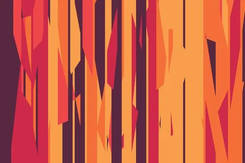 Pattern vintage vector with careless strokes as vertical lines. Abstract shar Illustrazione stock