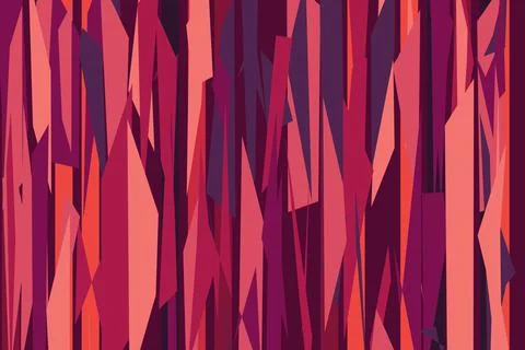 Pattern vintage vector with careless strokes as vertical lines. Abstract shar Stock Illustration
