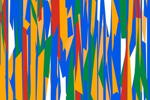 Pattern vintage vector with careless strokes as vertical lines. Abstract shar Stock Illustration