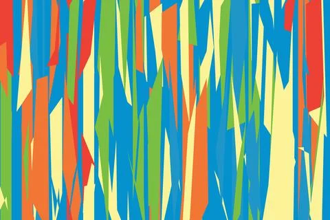 Pattern vintage vector with careless strokes as vertical lines. Abstract shar Illustrazione stock