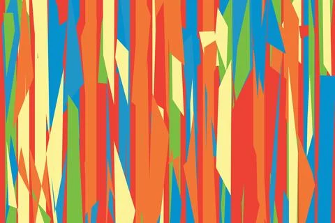 Pattern vintage vector with careless strokes as vertical lines. Abstract shar Stock Illustration