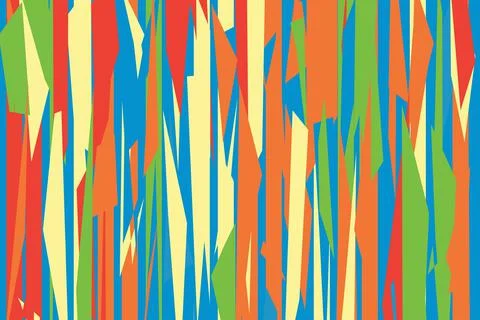 Pattern vintage vector with careless strokes as vertical lines. Abstract shar Stock Illustration