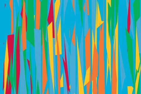 Pattern vintage vector with careless strokes as vertical lines. Abstract shar Stock Illustration