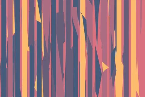 Pattern vintage vector with careless strokes as vertical lines. Abstract shar Stock Illustration