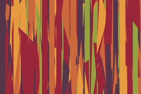 Pattern vintage vector with careless strokes as vertical lines. Abstract shar Stock Illustration