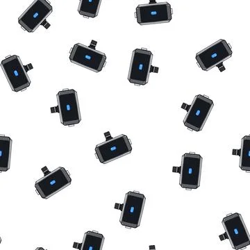 Pattern virtual vr glasses cartoon vector 스톡 일러스트