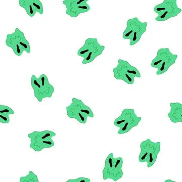 Pattern vision psychedelic smile cartoon vector Stock Illustration