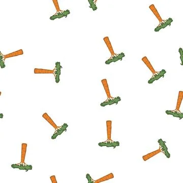 Pattern vitamin baobab tree cartoon vector Stock-Illustration