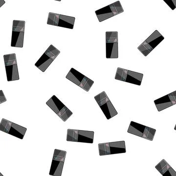Pattern voice electronic translator cartoon vector Stock Illustration